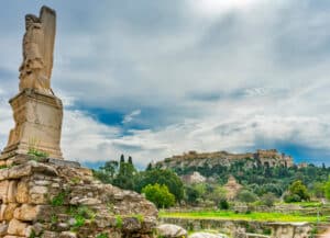 Triton statue - Odeon of Agrippa