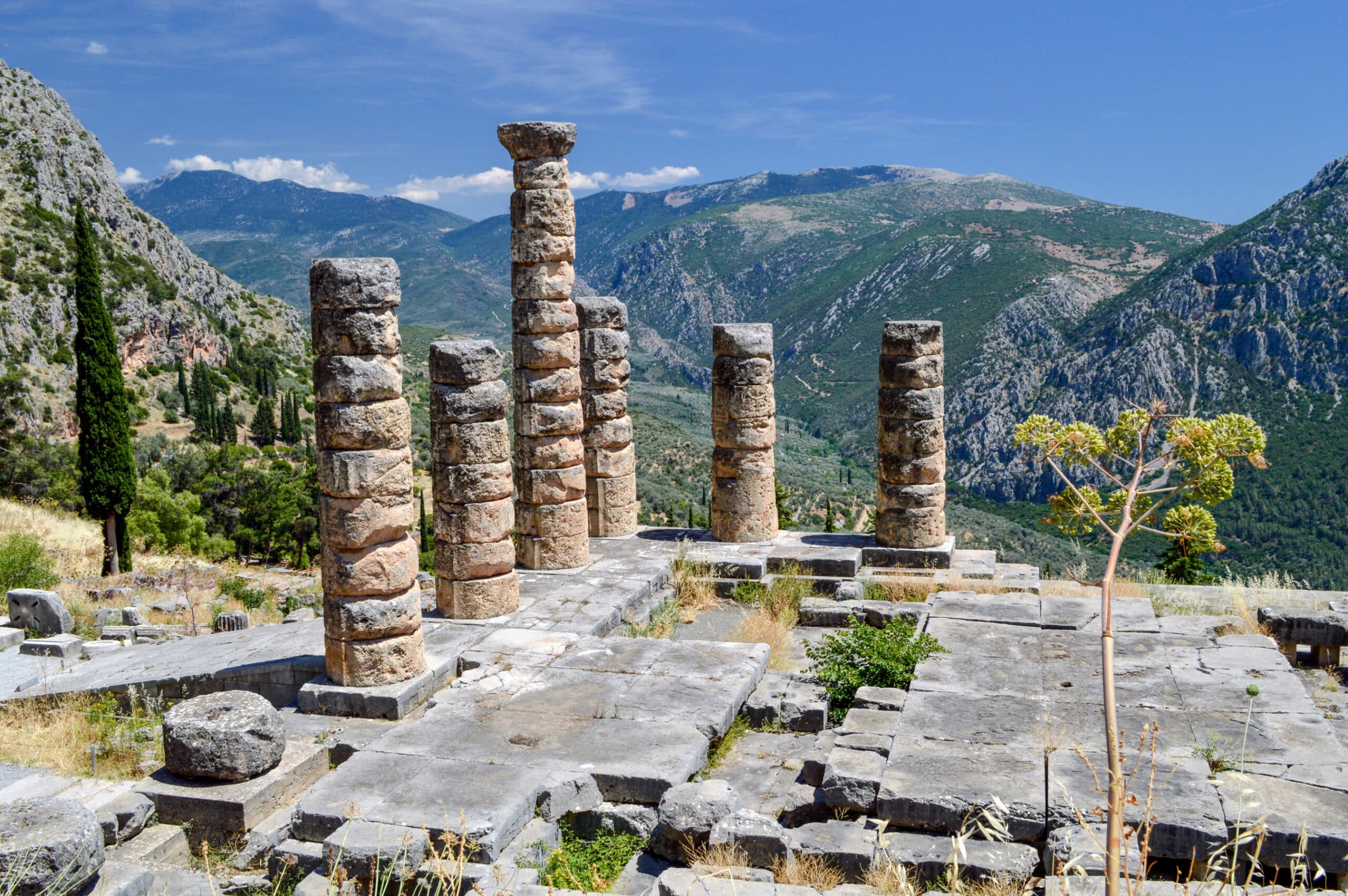Temple of Delphic Apollo, Delphi