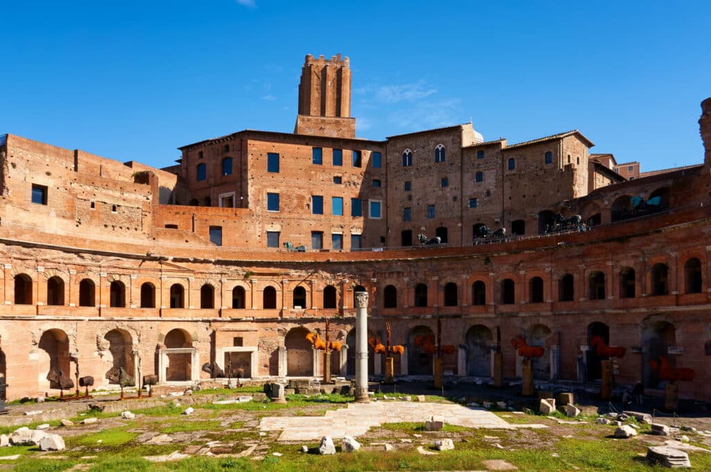 Trajan's Markets in Rome, Italy