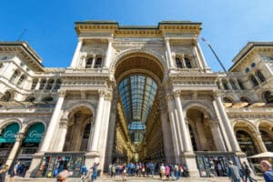 Galleria Vittorio Emanuele II in Milan, Italy