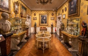 Interior of La Scala Theater Museum