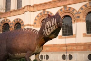 Natural History Museum dinosaur, Milan, Italy
