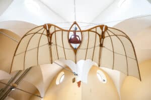 Flying machine of Leonardo da Vinci