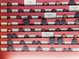 Collection of ancient coins in Correr Museum