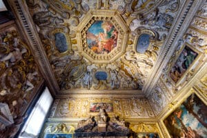 Interior of Doge`s Palace