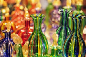 Murano glass on sale in Venice, Italy