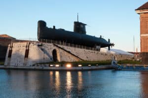 The Enrico Dandolo Submarine - Venice Naval History Museum