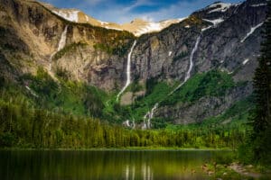 Avalanche Lake, Glacier National Park, Montana, USA