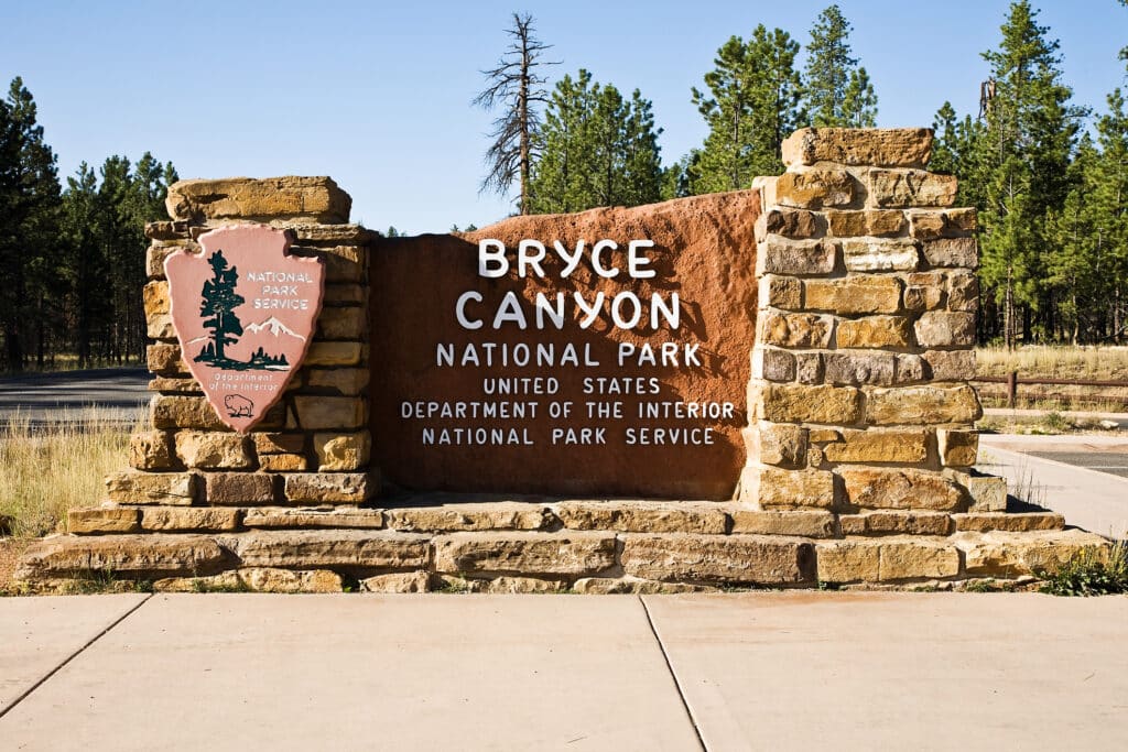 Bryce Canyon National Park Entrance
