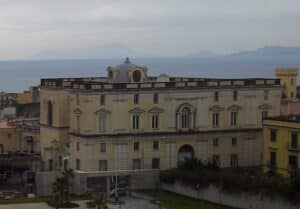 Elegant arcades of Villa Campolieto on the Miglio d’Oro.