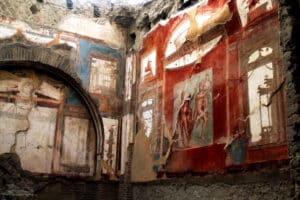 Herculaneum ruins, Ercolano archaeological area