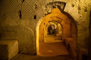 Neapolis Sotterrata ruins under San Lorenzo Maggiore