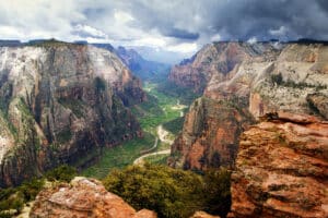The Observation Point Zion national park