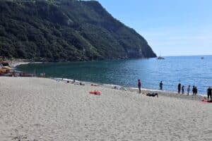 Citara Beach, view toward Poseidon Gardens